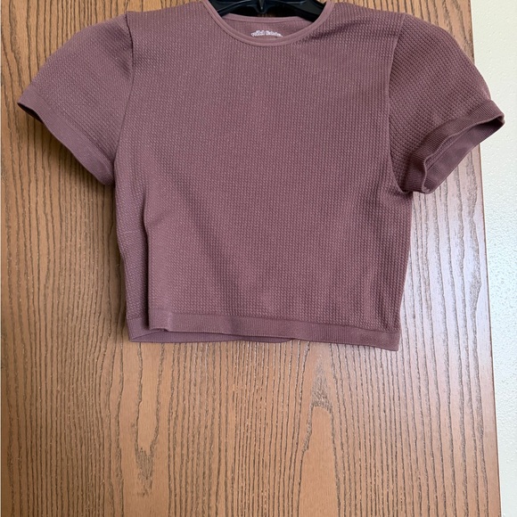 Wild Fable Dusty Rose Crop Top - Picture 1 of 1